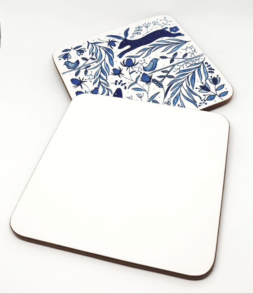 334 x Blank Sublimation Square 10cm Matte Coasters - Image 2