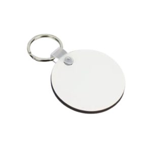 sublimation keyring round MDF